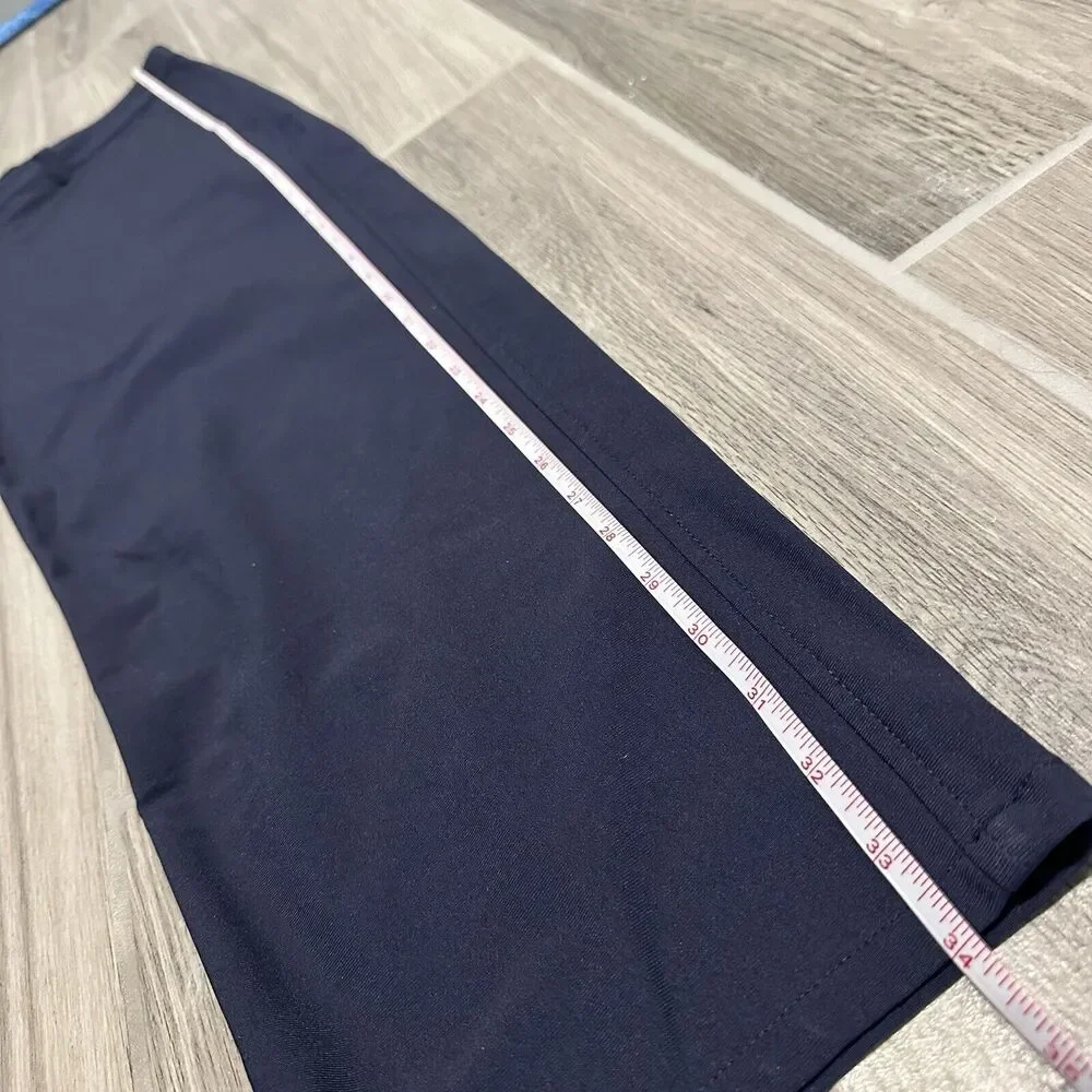 FootJoy Performance Knit Golf Pants Mens 31 x 25 Navy Blue 29016‎ Stretch Flat